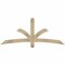 Ekena Millwork Davenport Rough Sawn Timber Gable Bracket, Douglas Fir, 72"W x 30"H x 4"D x 4"F, 10/12 Pitch GBW072X30X0404DAV00RDF - alternate 1